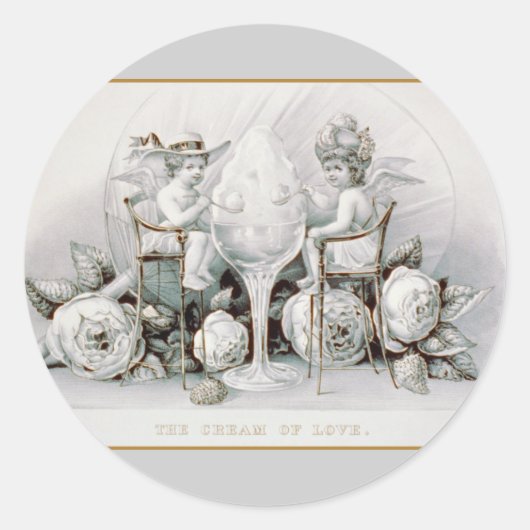 Cherubs & Ice Cream - Sticker (Voorkant)