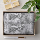 Cherubs in Love Romantic French Toile de Jouy Tissuepapier (Geschenk)