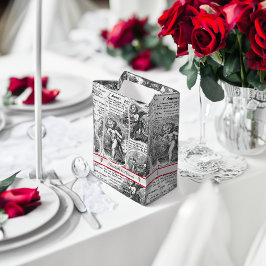 Cherubs in Love Romantic  French Toile Medium Cadeauzakje