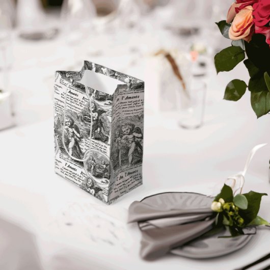 Cherubs in Love Romantic French Toile Medium Cadeauzakje