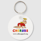 CHERUBS Logo Sleutelhanger (Voorkant)
