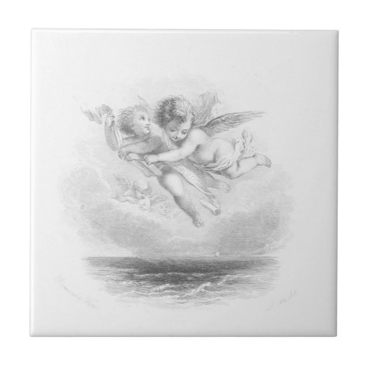 Cherubs Tegeltje (Voorkant)
