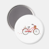 Chery Cherry Bicycle Magneet (Voorkant / Achterkant)