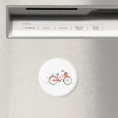 Chery Cherry Bicycle Magneet (Insitu (Vaatwasser))