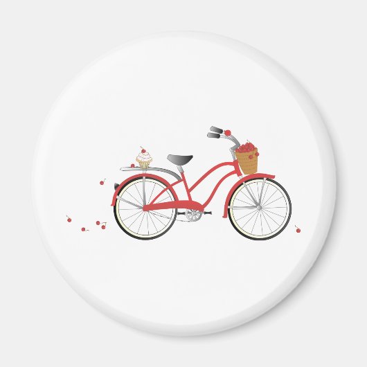 Chery Cherry Bicycle Magneet (Voorkant)