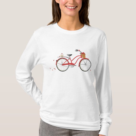 Chery Cherry Bicycle T-shirt (Voorkant)