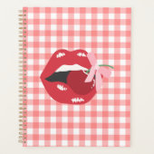 Chery Red Lips Coquette Esthetisch Planner (Voorkant)