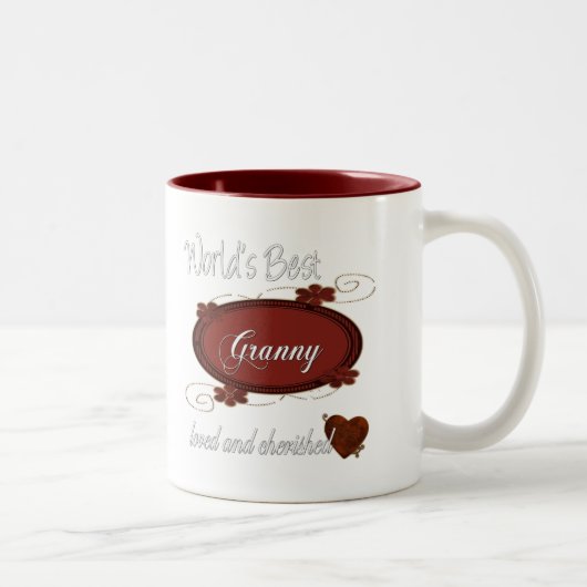 Cheryed Granny Tweekleurige Koffiemok (Rechts)