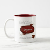 Cheryed Stepmama Tweekleurige Koffiemok (Links)
