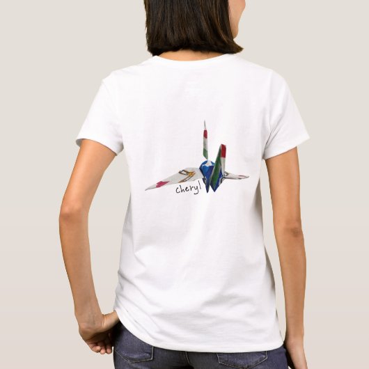 Cheryl (10 jaar) t-shirt (Achterkant)