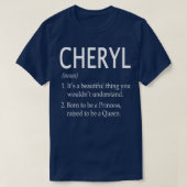 Cheryl Naam Gift 166 T-shirt (Design voorkant)