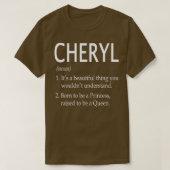 Cheryl Naam Gift 40 T-shirt (Design voorkant)