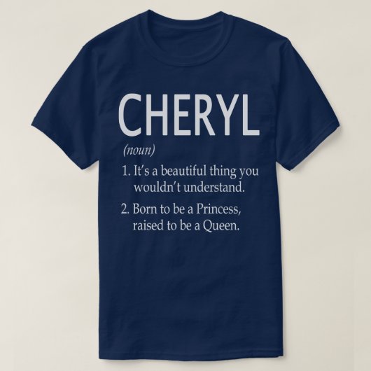 Cheryl Naam Gift 44 T-shirt (Design voorkant)