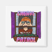 Cheryl Patrol Magnet (Voorkant)
