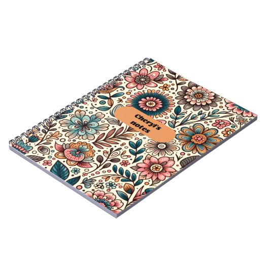Cheryl's Bloemnotities Notitieboek (Linkerzijde)