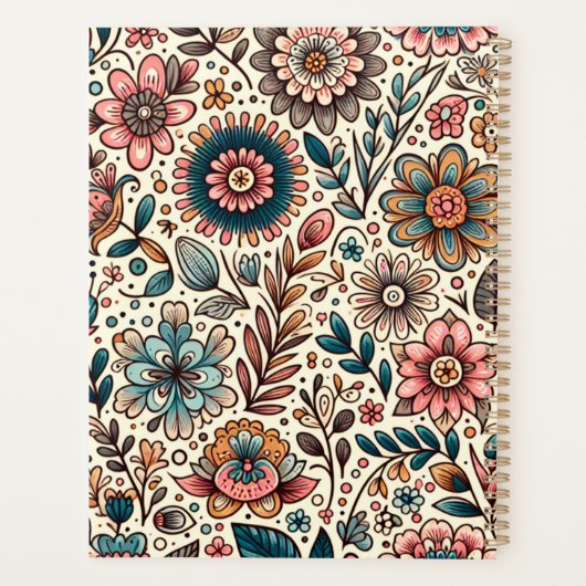 Cheryl's Bloemnotities Planner (Achterkant)