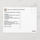 Cheryl's Butterless Pecan Ice Cream Recept Briefkaart (Achterkant)