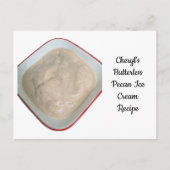 Cheryl's Butterless Pecan Ice Cream Recept Briefkaart (Voorkant)