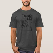 Cheryl's Drawing Block - Black T-shirt (Voorkant)