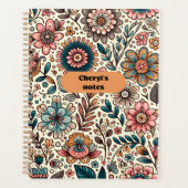 Cheryl's Notes Floral Notitieboek (Voorkant)