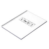 CHeS Chemistry Periodic Table WordElements Notitieboek (Linkerzijde)