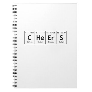 CHeS Chemistry Periodic Table WordElements Notitieboek