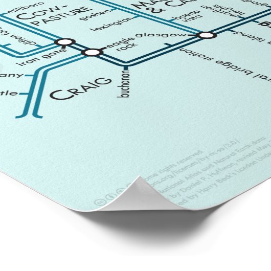 Chesapeake Bay 20 x 30 inch Poster (Hoek)