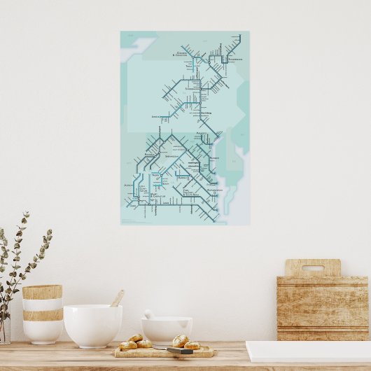 Chesapeake Bay 20 x 30 inch Poster (Keuken)