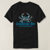 Chesapeake Bay Blue Crab Design Classic TShirt (Design voorkant)