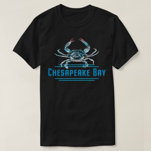 Chesapeake Bay Blue Crab Design Classic TShirt (Design voorkant)