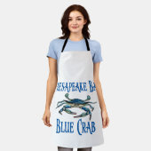 Chesapeake Bay Blue Crab Schort (Gedragen)
