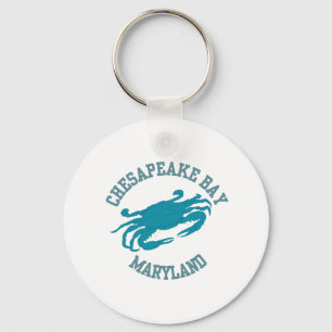 Chesapeake Bay Blue Crab Sleutelhanger