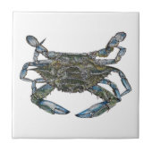 Chesapeake Bay Blue Crab Tegeltje (Voorkant)