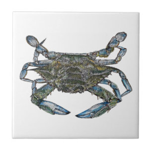 Chesapeake Bay Blue Crab Tegeltje