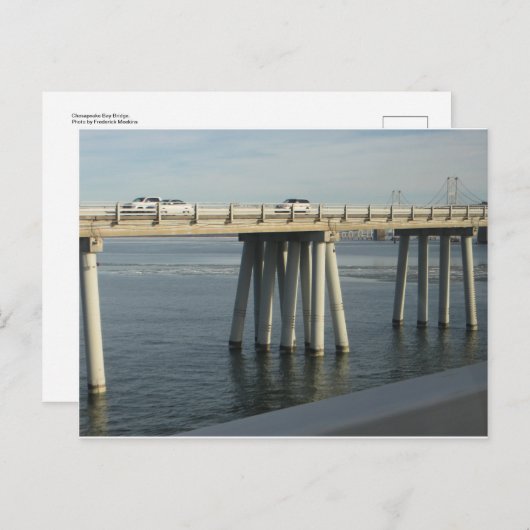 Chesapeake Bay Bridge Briefkaart (Voorkant / Achterkant)