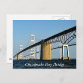 Chesapeake Bay Bridge Briefkaart (Voorkant / Achterkant)