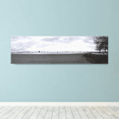 Chesapeake Bay Bridge Canvas Afdruk (Insitu (Houten vloer))