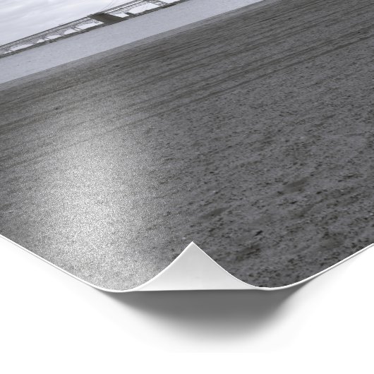 Chesapeake Bay Bridge Foto Afdruk (Hoek)