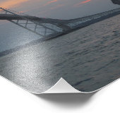 Chesapeake Bay Bridge Foto Poster (Hoek)