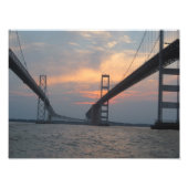 Chesapeake Bay Bridge Foto Poster (Voorkant)