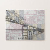 Chesapeake Bay Bridge Maryland Vlag Puzzel (Horizontaal)
