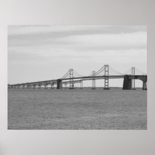 Chesapeake Bay Bridge Poster