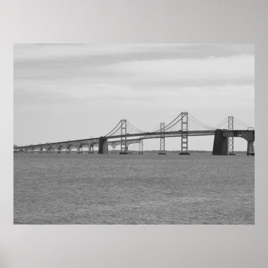 Chesapeake Bay Bridge Poster (Voorkant)