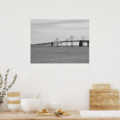 Chesapeake Bay Bridge Poster (Keuken)