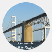 Chesapeake Bay Bridge - STICKER (Voorkant)