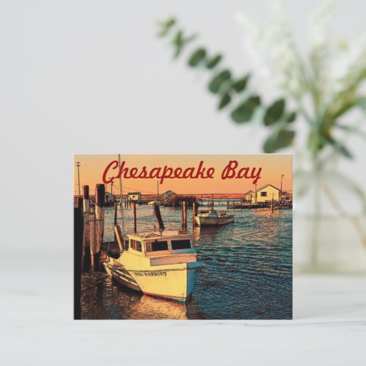 Chesapeake Bay Briefkaart (Staand voorkant)