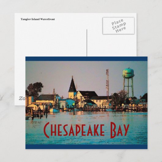 Chesapeake Bay Briefkaart (Voorkant / Achterkant)