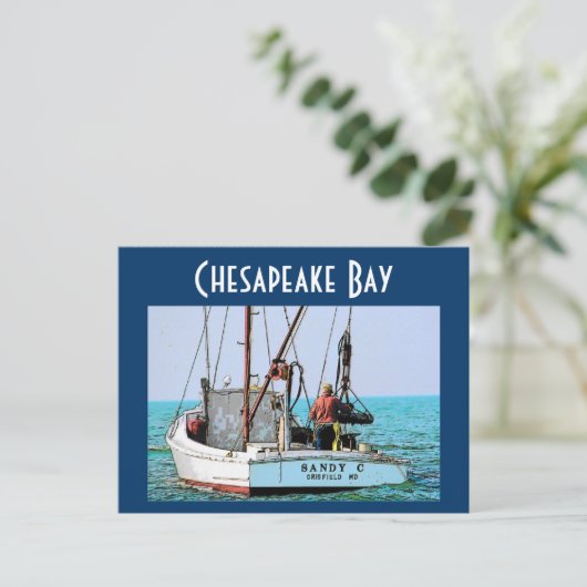Chesapeake Bay Briefkaart (Staand voorkant)