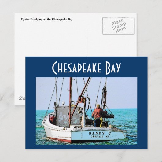 Chesapeake Bay Briefkaart (Voorkant / Achterkant)