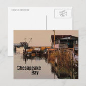 Chesapeake Bay Briefkaart (Voorkant / Achterkant)
